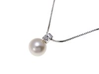Collana Guerretta Gioielli Donna in Oro bianco Perla CBPL028 - CBPL028